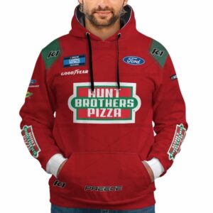 Ryan Preece Nascar Hunt Brothers Pizza 2022 Racing Uniform All Over Print Hoodie