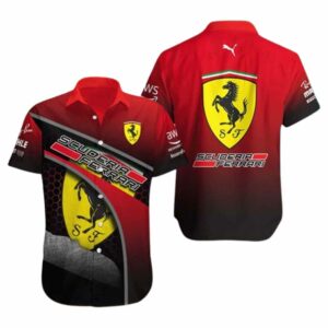 Scuderia Ferrari F1 Team Hawaiian Shirt