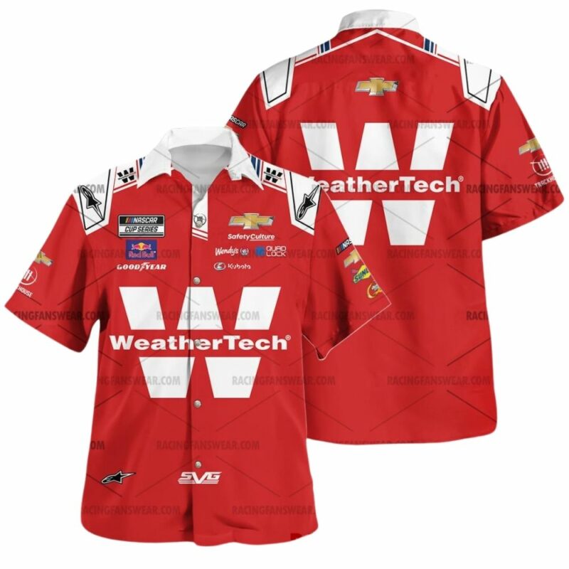 Shane Van Gisbergen Nascar Racing 2025 Uniform Hawaiian Shirt 1