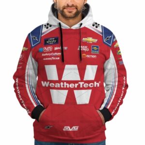 Shane Van Gisbergen Nascar Racing WeatherTech 2024 Uniform All Over Print Hoodie