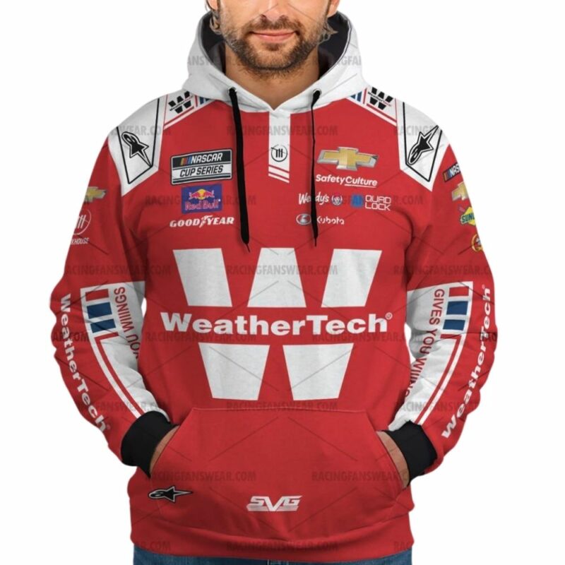 Shane Van Gisbergen Nascar Racing Weathertech 2025 Uniform 3D Hoodie 1