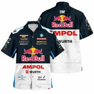 Shane Van Gisbergen Supercars Racing Red Bull Ampol Wurth Uniform Hawaiian Shirt
