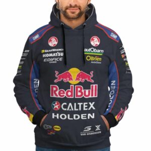 Shane Van Gisbergen Supercars Racing Red Bull Uniform All Over Print Hoodie