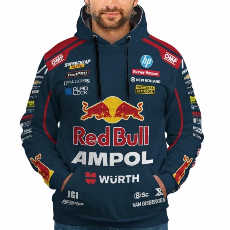 Shanevan Gisbergen Nascar Racing 2023 Uniform 3D Hoodie 1