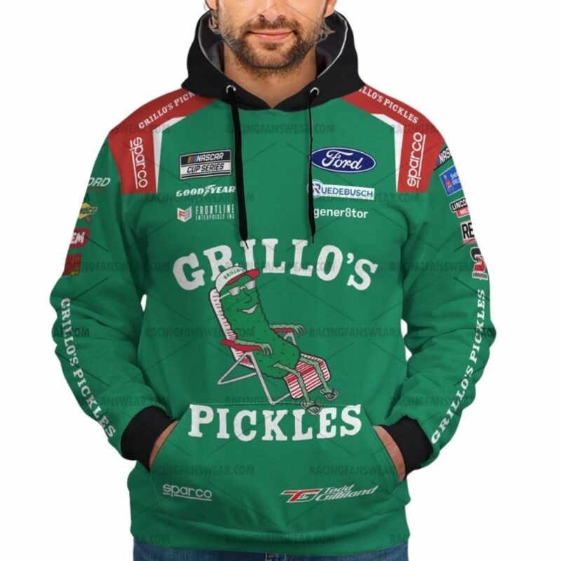 Todd Gilliland Nascar Racing 2024 Uniform 3D Hoodie 1