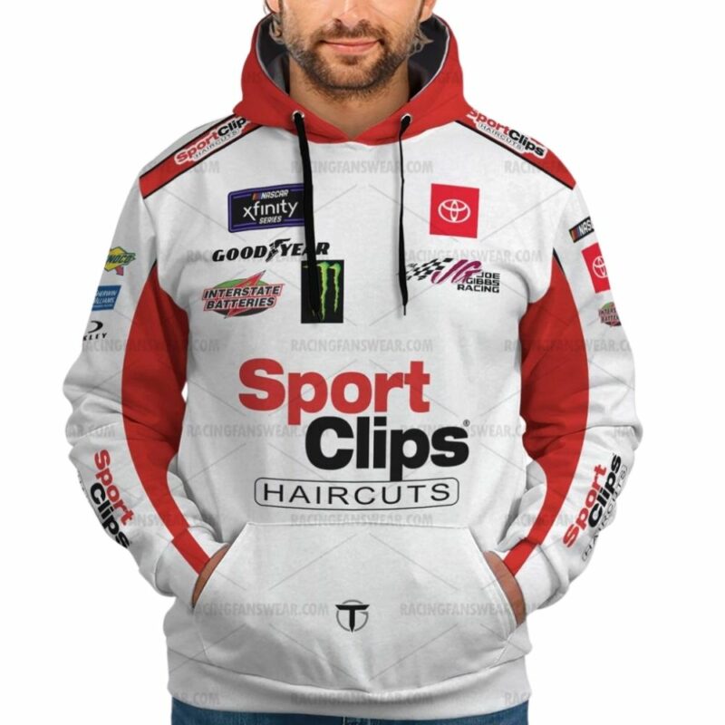 Ty Gibbs Nascar 2022 Racing Sport Clips Haircuts Uniform 3D Hoodie 1
