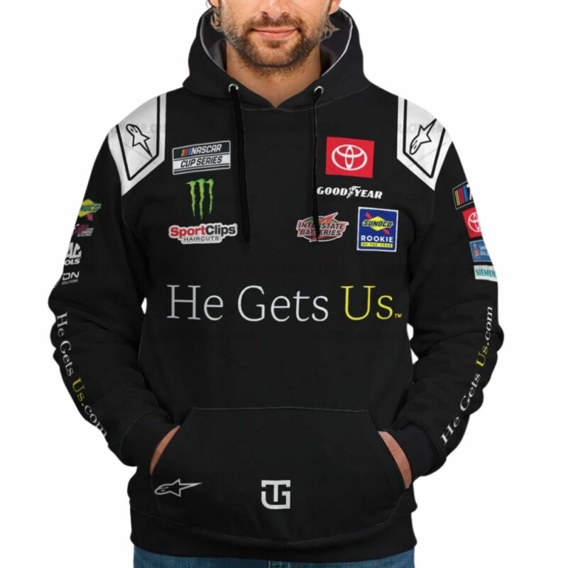 Ty Gibbs Nascar Racing 2023 Uniform 3D Hoodie 1