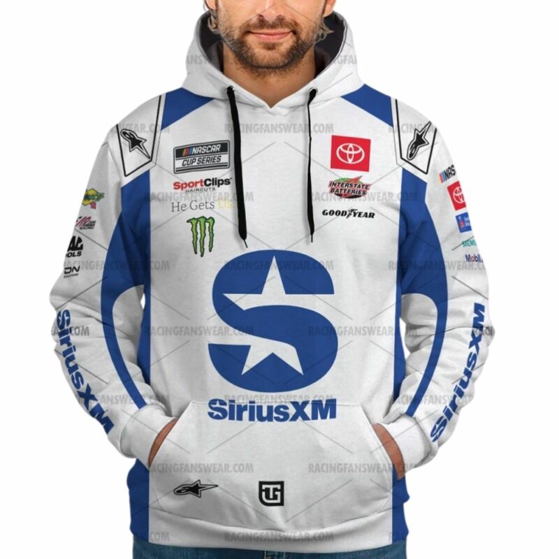 Ty Gibbs Nascar Racing 2024 Siriusxm Uniform 3D Hoodie 1