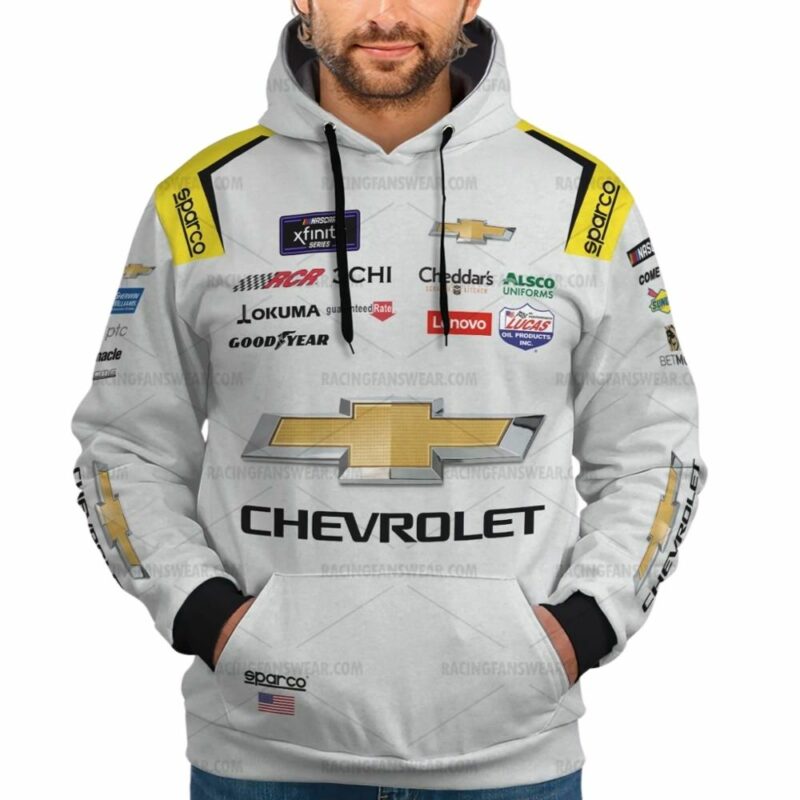 Tyler Reddick Nascar 2022 Racing Chevrolet 3D Hoodie 1
