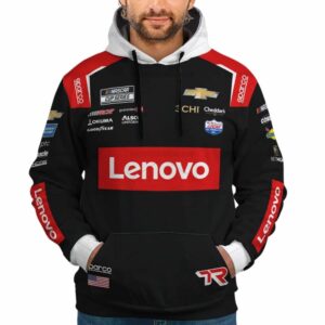 Tyler Reddick Nascar 2022 Racing Lenovo Chevrolet And 3Chi All Over Print Hoodie