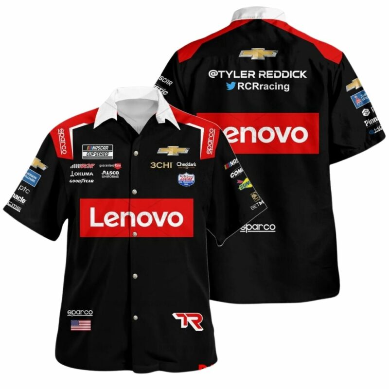 Tyler Reddick Nascar 2022 Racing Lenovo Uniform Hawaiian Shirt 1