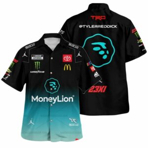Tyler Reddick Nascar 2023 Racing MoneyLion Uniform Hawaiian Shirt