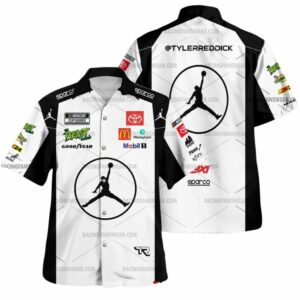 Tyler Reddick Nascar Racing 2024 Good Year Mobil 1 McDonalds Uniform Hawaiian Shirt