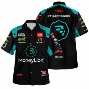 Tyler Reddick Nascar Racing 2024 Racing MoneyLion Uniform Hawaiian Shirt