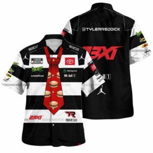 Tyler Reddick Nascar Racing 2024 Uniform Hawaiian Shirt