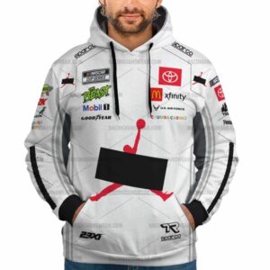 Tyler Reddick Nascar Racing 2025 McDonalds Toyota And Mobil 1 Uniform All Over Print Hoodie