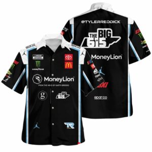 Tyler Reddick Nascar Racing MoneyLion Uniform Hawaiian Shirt
