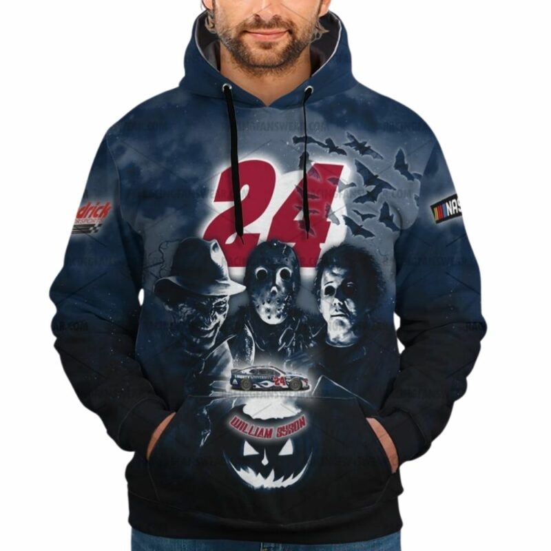 William Byron Hendrick Motorsport Nascar Racing 3D Hoodie 1