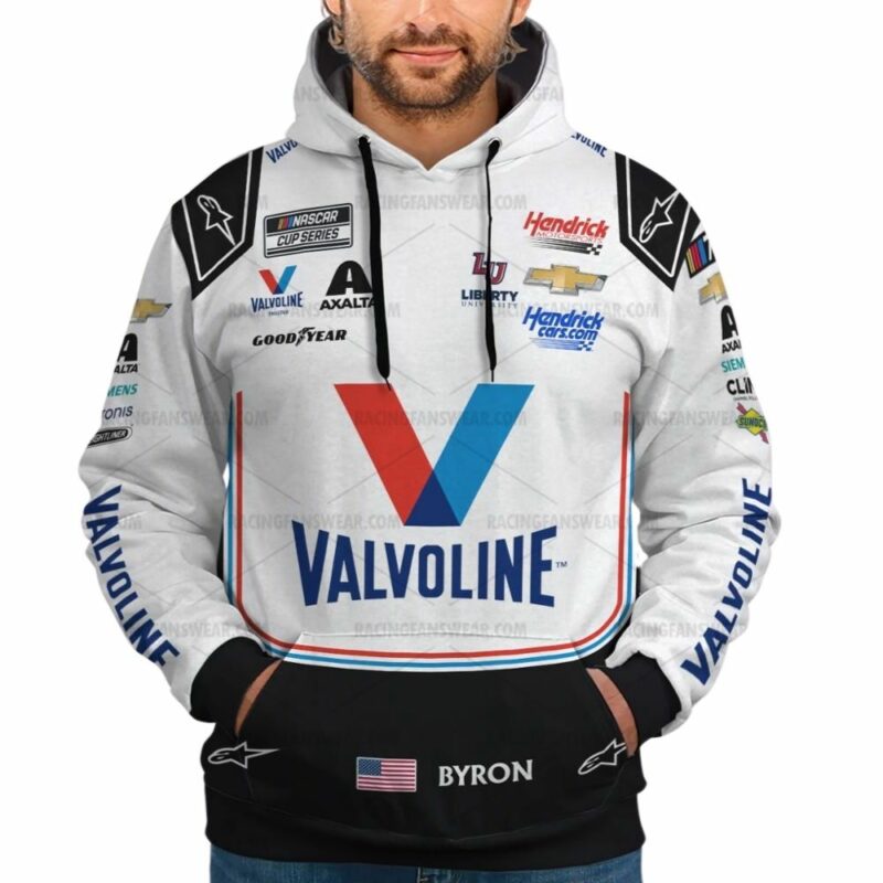 William Byron Nascar 2023 Racing Uniform 3D Hoodie 1