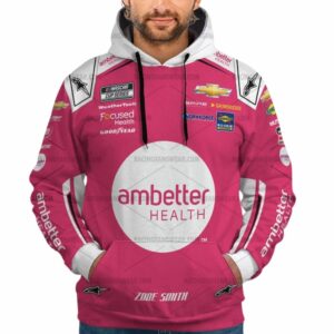 Zane Smith Nascar Racing 2024 Ambetter Health Uniform All Over Print Hoodie