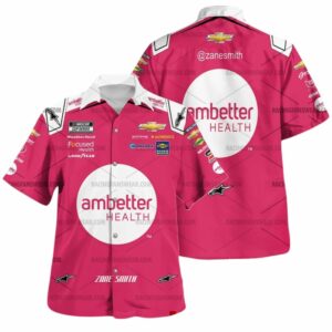 Zane Smith Nascar Racing 2024 Ambetter Health Uniform Hawaiian Shirt